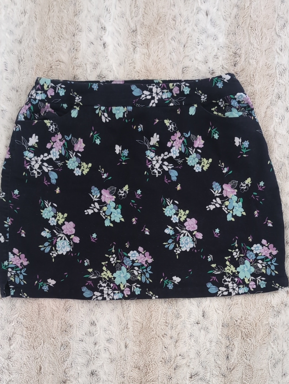 Christopher & Banks Floral Print Skort